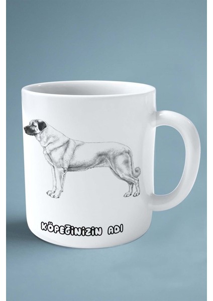 Kangal Köpek Isimli Kişiye Özel Baskılı Kupa Bardak Akbaş fiyatları