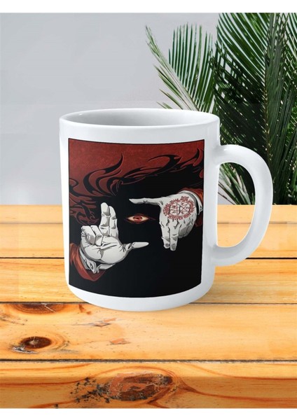 Hellsing Baskılı Kupa Bardak Kişiye Özel Model 1