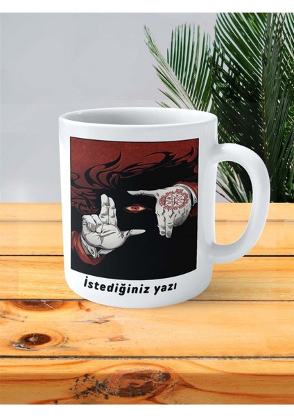Hellsing Baskılı Kupa Bardak Kişiye Özel Model 1 fiyatları