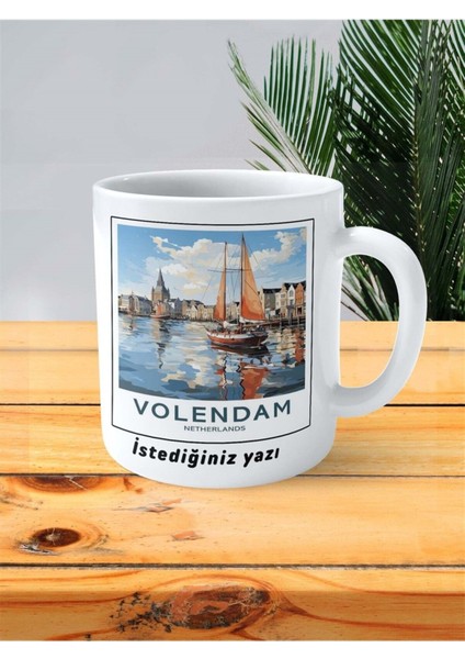 Volendam Baskılı Kupa Bardak Kişiye Özel Desen fiyatları