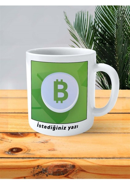 Bitcoin Cash Baskılı Kupa Bardak Kişiye Özel Desen 2 fiyatları