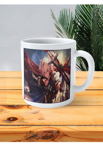 Rage Of Bahamut (Shingeki No Bahamut) Baskılı Kupa Bardak Kişiye Özel Model 1