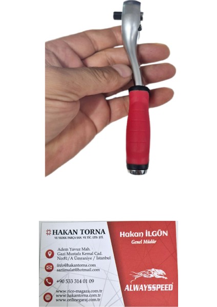 Ht Arm 1/4 Küçük Lokma Cırcır Kolu