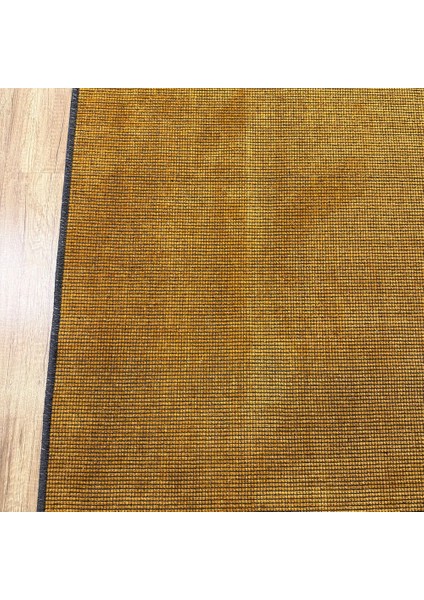 Kilim Altın Kaymaz Tabanlı Yıkanabilir Düz Renk Kilim fiyatları
