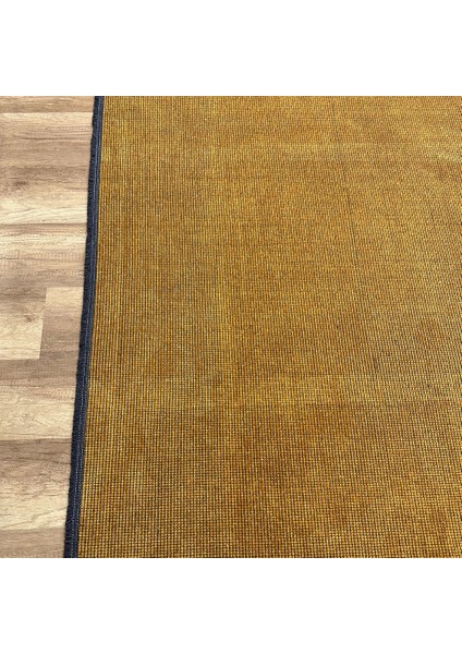 Kilim Altın Kaymaz Tabanlı Yıkanabilir Düz Renk Kilim fırsatları