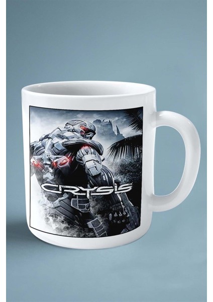 Crysis Oyun Baskılı Kupa Bardak Çift Taraflı Baskı Kişiye Özel Model 25