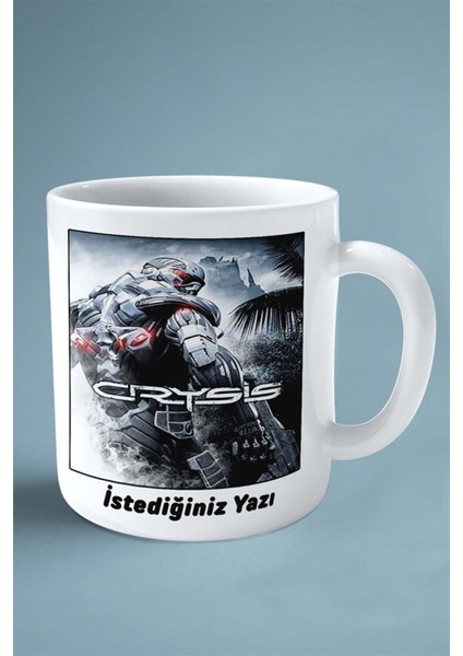 Crysis Oyun Baskılı Kupa Bardak Çift Taraflı Baskı Kişiye Özel Model 25 fiyatları