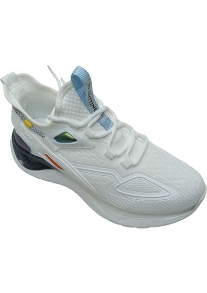 Beyaz Erkek Triko Sneaker Spor Ayakkabı fiyatları