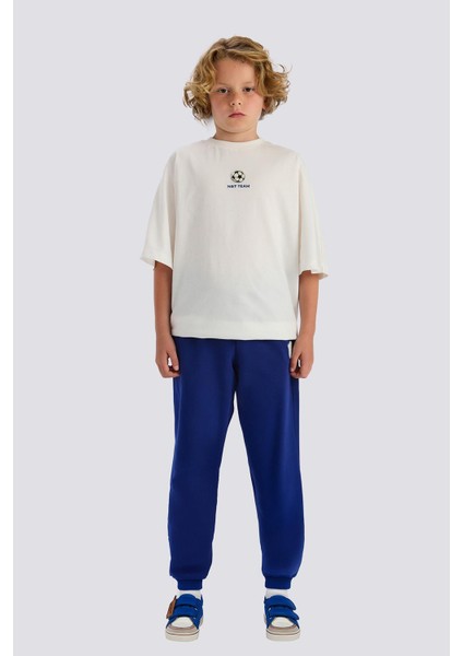 Bg Store Erkek Çocuk Beyaz Tshirt