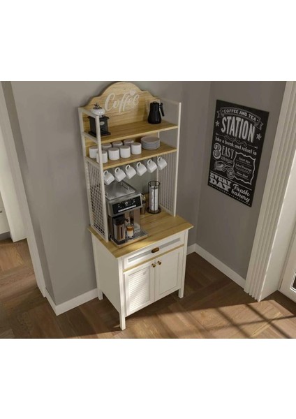 Sakura Krem FRN - 21028-1 Misto Kahve Dolabı fiyatları