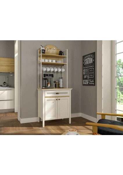 Sakura Krem FRN - 21028-1 Misto Kahve Dolabı modelleri