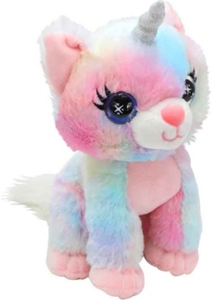 PopŞeker Peluş Caticorn Rarenk Tek Boynuzlu Kedi Şimdi Çantasında! modelleri