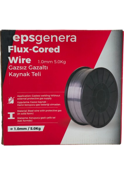 EPSK510 1.0mm/5kg Flux Gazsız Gazaltı Kaynak Teli fiyatları