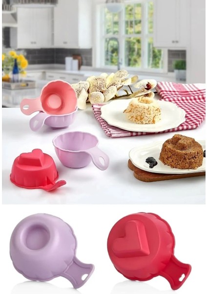 Pratik Pilav ve Tatlı Kalıbı 4 Adet Pilav ve Tatlı Şekillendirici modelleri