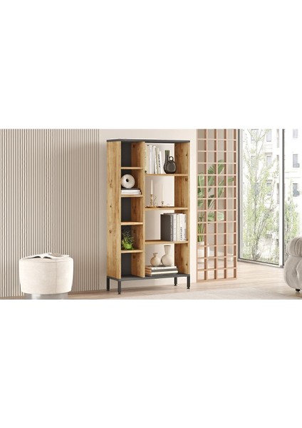 Best Kitaplık Metal Ayaklı Çam Bes3-Aa modelleri