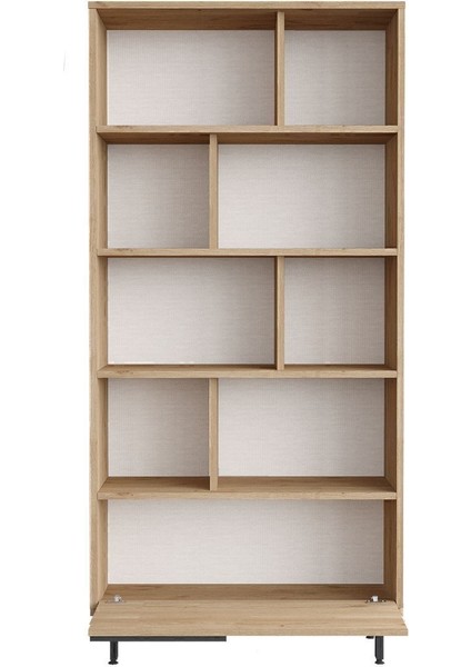 Bohem Kitaplık Raf Metal Ayaklı 176CM Kapaklı Sepet Boh4-S indirimleri