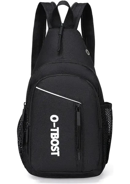 Moda Sports Göğüs Çantası Erkekler Hırsızlık Karşıtı Siyah Messenger Çanta Çapraz Çantalar Erkekler Için Ipad Mini Backpackcolor Için Küçük Omuz Çantası: Siyah Renk Eşleşmesi (Yurt Dışından)