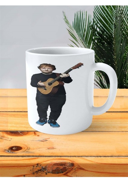 Ed Sheeran Baskılı Kupa Bardak Kişiye Özel Model 3
