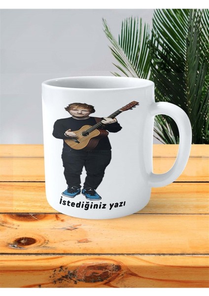Ed Sheeran Baskılı Kupa Bardak Kişiye Özel Model 3 fiyatları