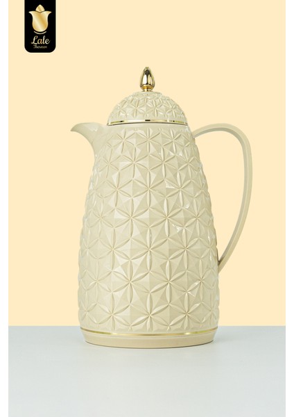 Lale Termos 9034 TIRAMISU 1 Lt Soğuk Sıcak Su Ve Çay Termosu