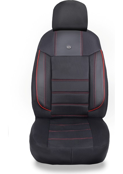 Ford C-Max Araçlara Uyumlu Oto Koltuk Kılıfı Seti - Violet Serisi Siyah/kırmızı fiyatları