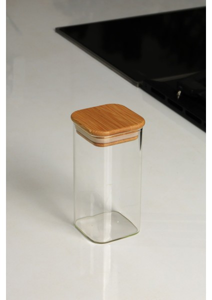 24'lü Bambu Kapaklı 300ML Borosilikat Cam Baharatlık ve Düzenleyici Stand Seti indirimleri