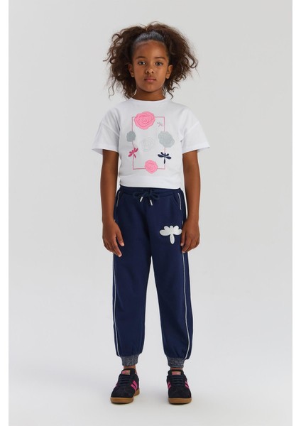 Bg Store Kız Çocuk Lacivert Eşofman Altı