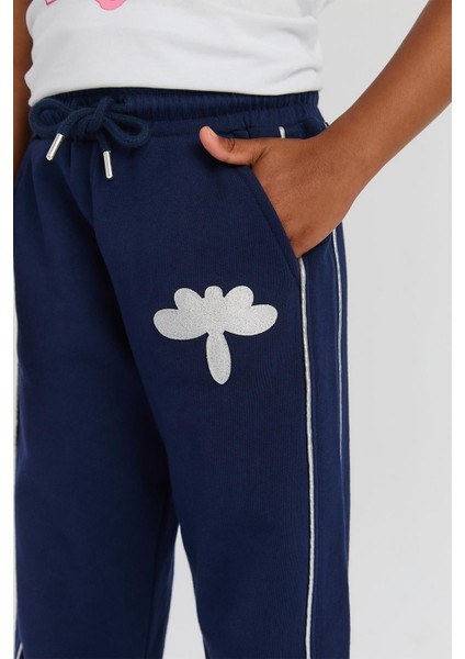 Bg Store Kız Çocuk Lacivert Eşofman Altı modelleri