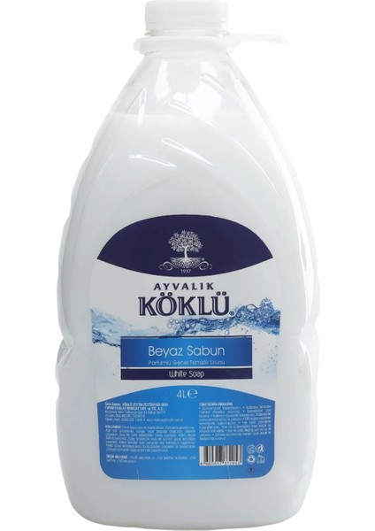 Beyaz Sabun Suyu Yüzey Temizleyici 4 Lt