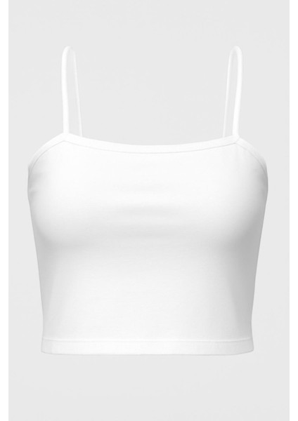 Ip Askılı Ribana Kumaş Crop Atlet fırsatları