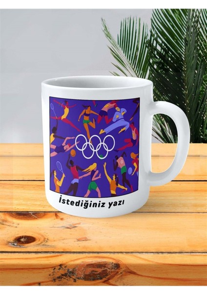 Atletizm Baskılı Kupa Bardak Kişiye Özel Desen 3 fiyatları