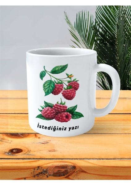 Böğürtlen Baskılı Kupa Bardak Kişiye Özel Model 1 fiyatları