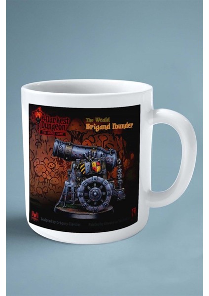 Darkest Dungeon Oyun Baskılı Kupa Bardak Çift Taraflı Baskı Kişiye Özel Model 3