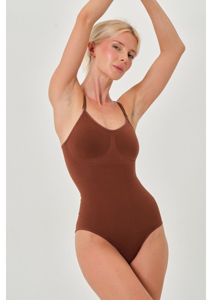 Mamey Model Sıkılaştıran Toparlayıcı Çıtçıtlı Body Korse