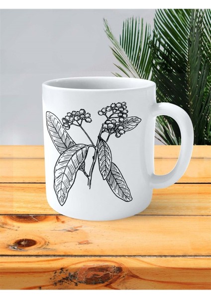 Yeni Bahar Baskılı Kupa Bardak Kişiye Özel Model 1