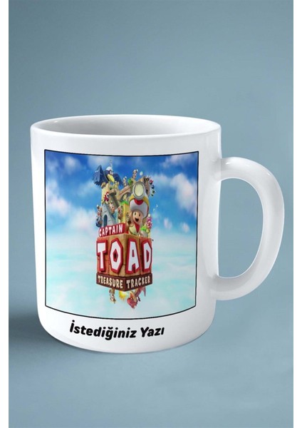 Captain Toad Oyun Baskılı Kupa Bardak Çift Taraflı Baskı Kişiye Özel Model 1 fiyatları