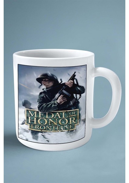 Medal Of Heroes Oyun Baskılı Kupa Bardak Çift Taraflı Baskı Kişiye Özel Model 1
