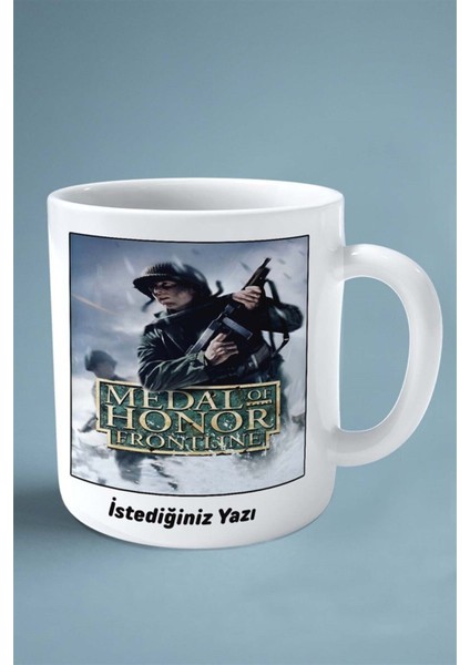 Medal Of Heroes Oyun Baskılı Kupa Bardak Çift Taraflı Baskı Kişiye Özel Model 1 fiyatları