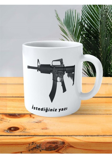 Ar-15 Baskılı Kupa Bardak Kişiye Özel Model 2 fiyatları