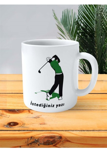 Golf Baskılı Kupa Bardak Kişiye Özel Model 5 fiyatları