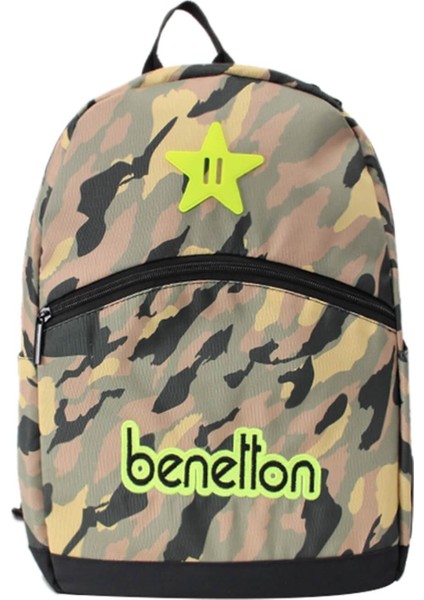 Kamuflaj Sırt Çantası Unisex 1 Fermuarlı Cep ve 2 Matara Bölmesi 46x31x12 Cm fiyatları