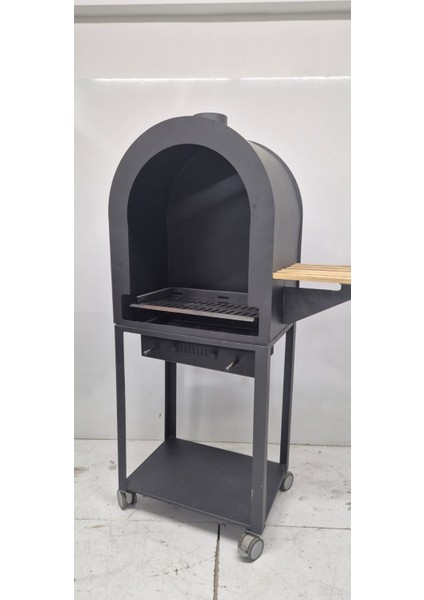 Modern Tasarımlı Tekerlekli Mangal / Barbekü Fırını indirimleri