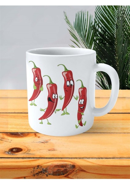 Biber Baskılı Kupa Bardak Kişiye Özel Model 4