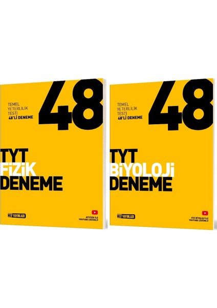 Hız Yayınları Tyt Fizik + Biyoloji Deneme Seti 2 Kitap