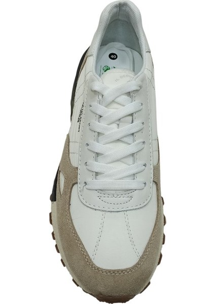 Beyaz Deri Erkek Sneaker Ayakkabı modelleri