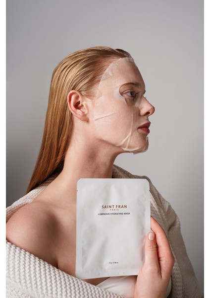 Luminous Hydrating Mask | Kağıt Maske 5’li Set | Yoğun Nem | Yatıştırıcı Etki | 5X25G fırsatları