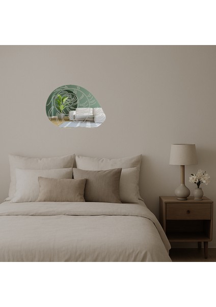 Dekoratif Deniz Kabukları Duvar Aynalı Tablosu - PHN7007-9680 fiyatları