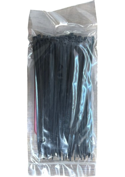 Kablo Bağı Cırt Kelepçe 3.6X205 mm Siyah 100 Adet Fiyatıdır fiyatları