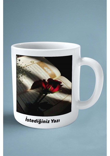 Kuran Islamiyet Baskılı Kupa Bardak Çift Taraflı Baskı Kişiye Özel Model 13 fiyatları