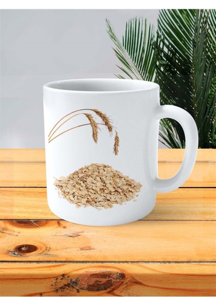 Yulaf Baskılı Kupa Bardak Kişiye Özel Model 1